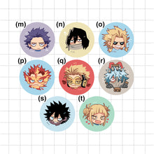Load image into Gallery viewer, BNHA Small Circle Buttons