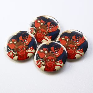 Young Justice Circle Button
