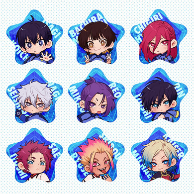 Blue Lock Star Buttons