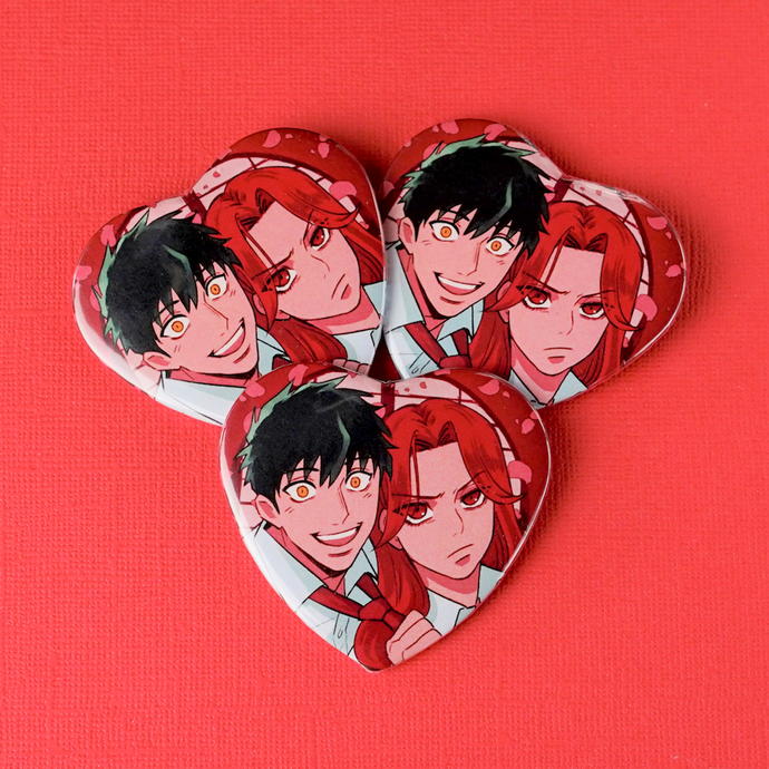 Yakuza's Fiancé Heart Button