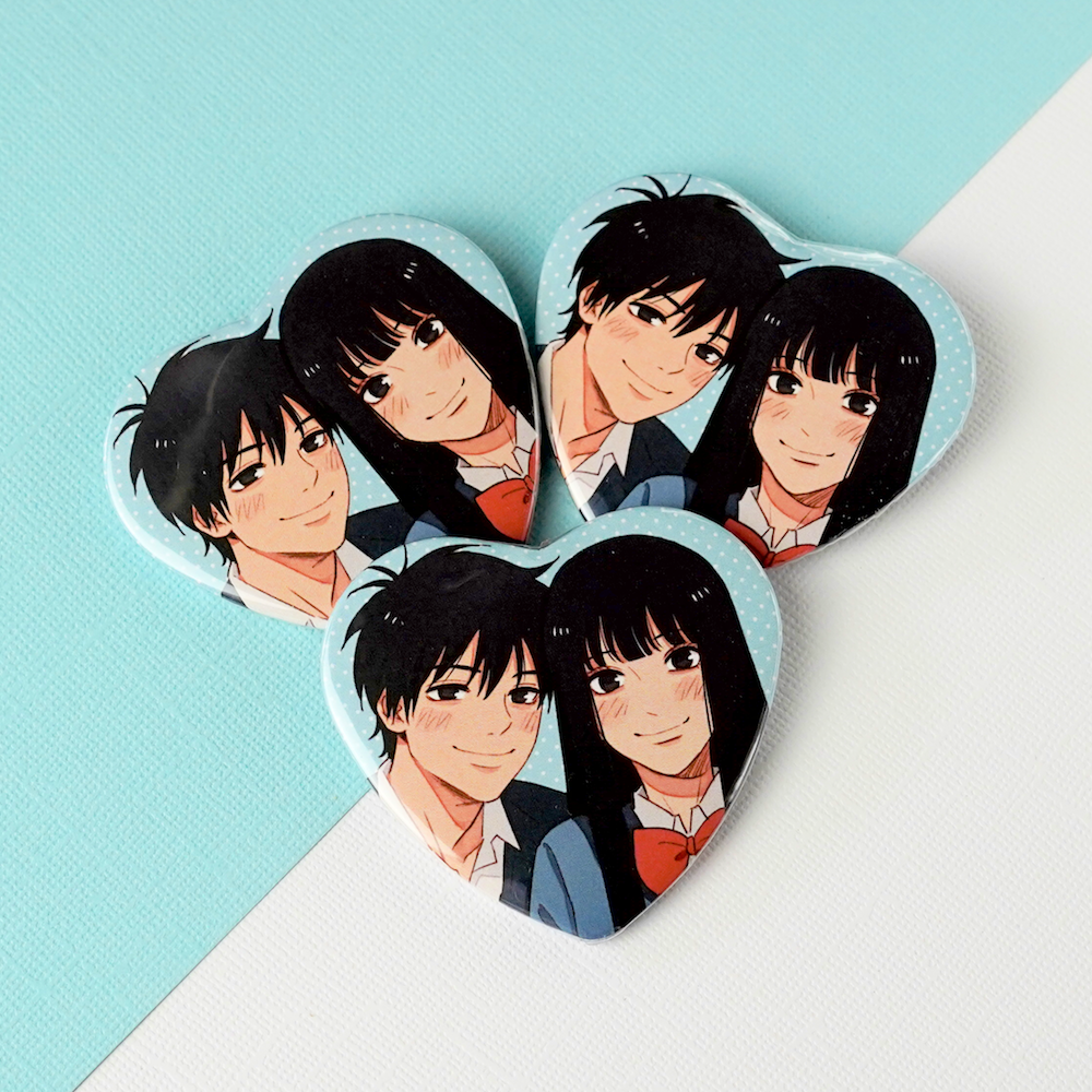 Kimi ni Todoke Heart Button