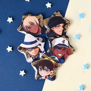 Detective Conan Star Buttons