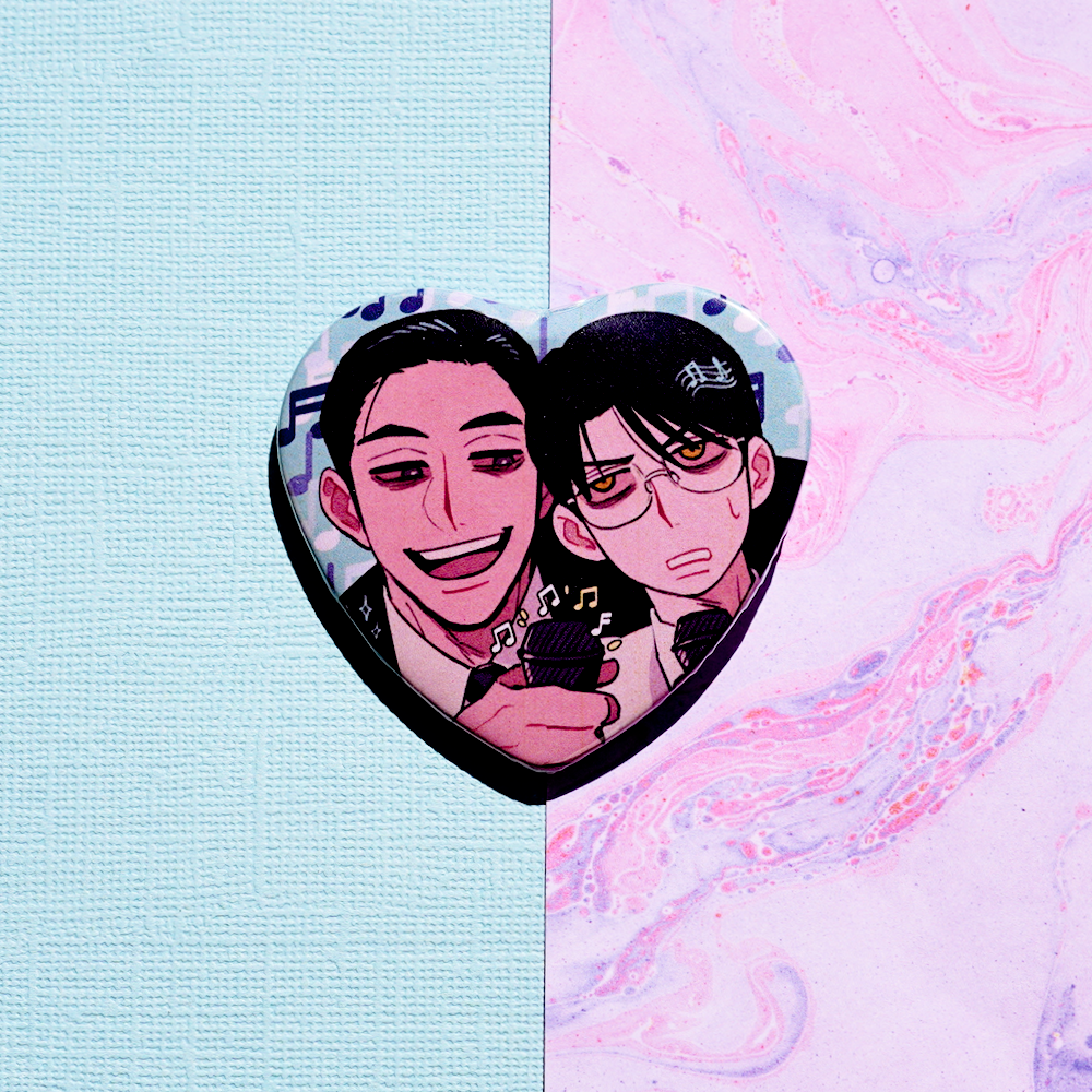 Let's Go Karaoke! Heart Button