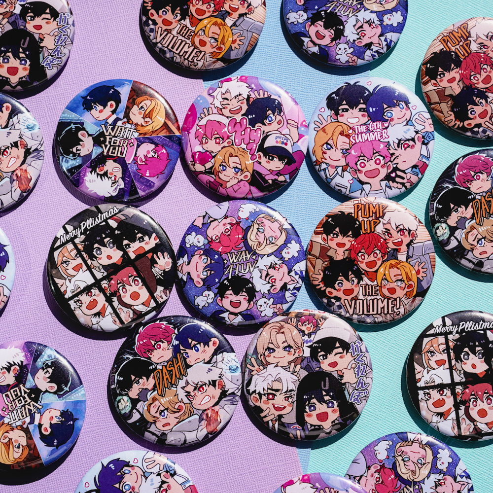 Plave Era Circle Buttons