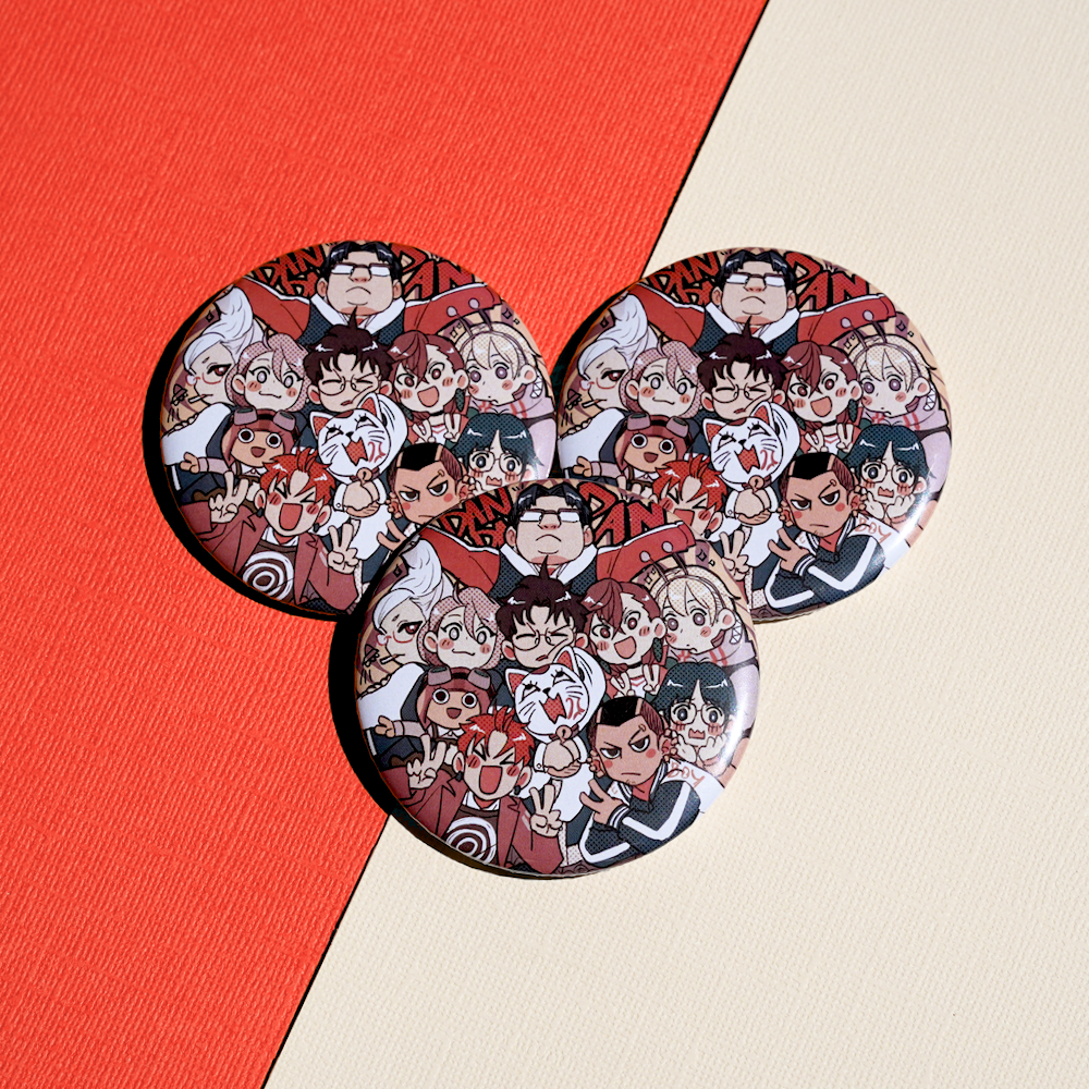 Dandadan Circle Button