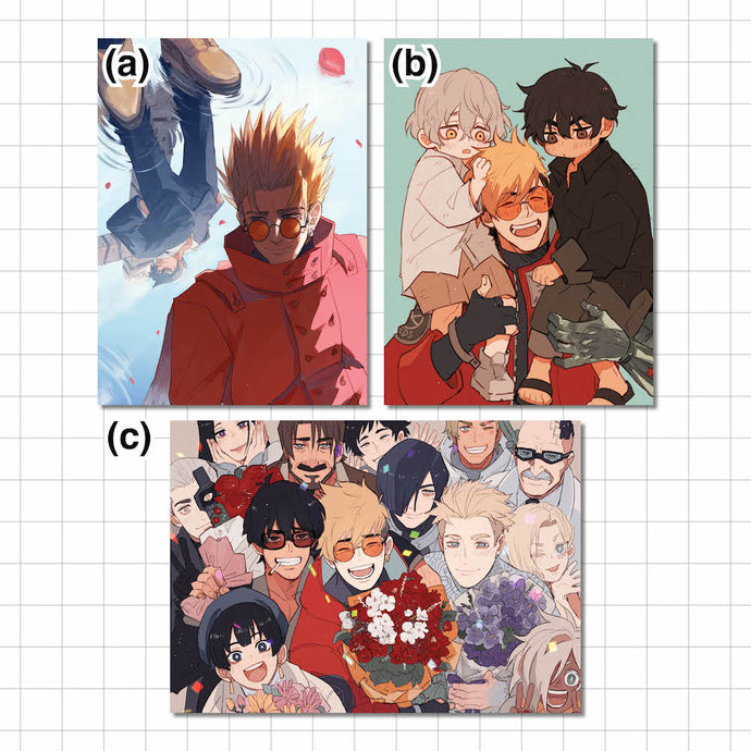 Trigun A5 Prints
