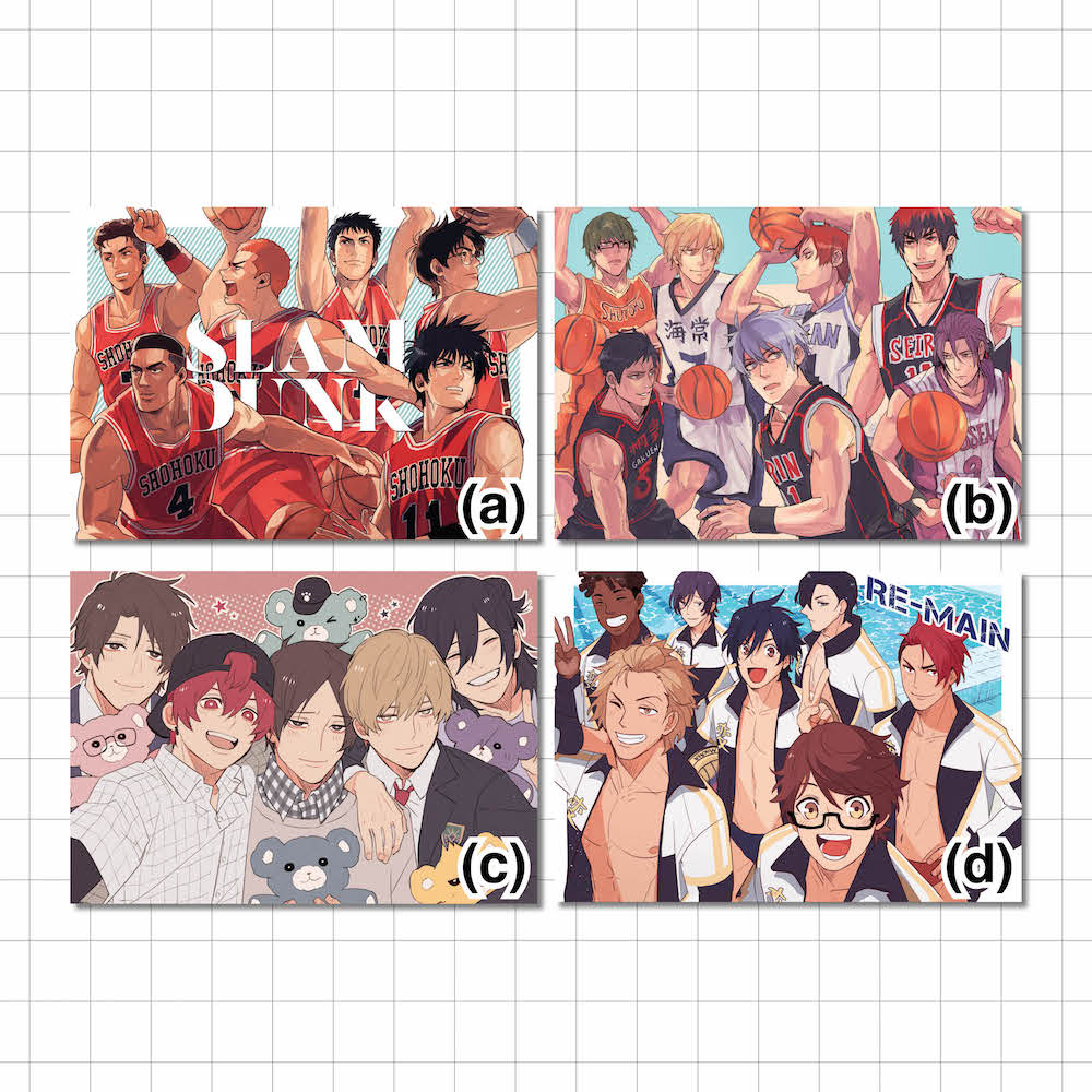 Anime Series II A5 Prints