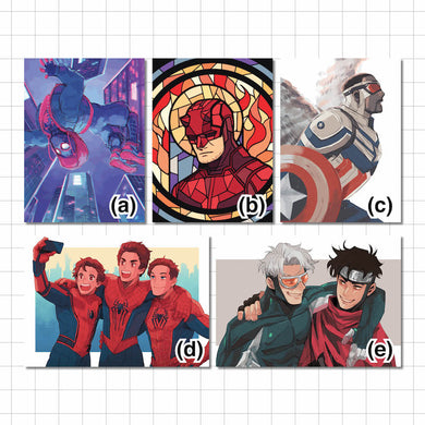 Marvel A5 Prints