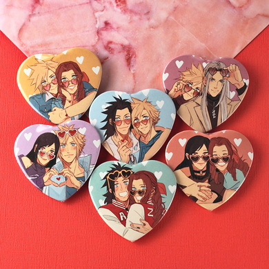 FF7 Heart Buttons