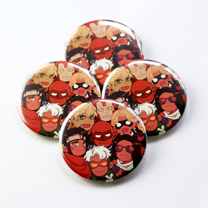 Young Avengers Circle Button