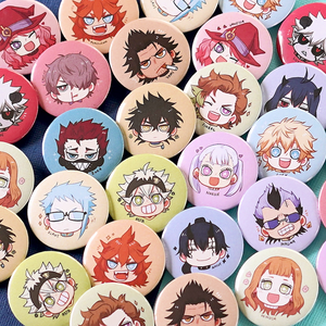 Black Clover Small Circle Buttons