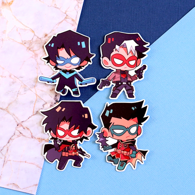 DC Robins Stickers